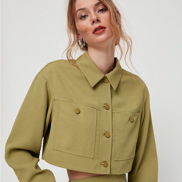 Wilfred 2 Pc Set- Little Cropped Jacket & Shorts - Picture 6 of 6